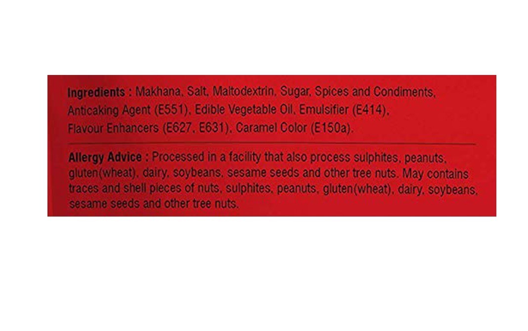 Nakodas Freshly Roasted Magic Masala Makhana   Pack  75 grams
